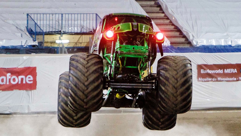 The Grave Digger monster truck. 