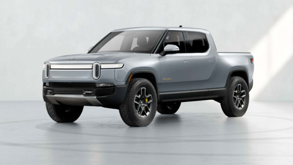 The Rivian R1T electric truck. 
