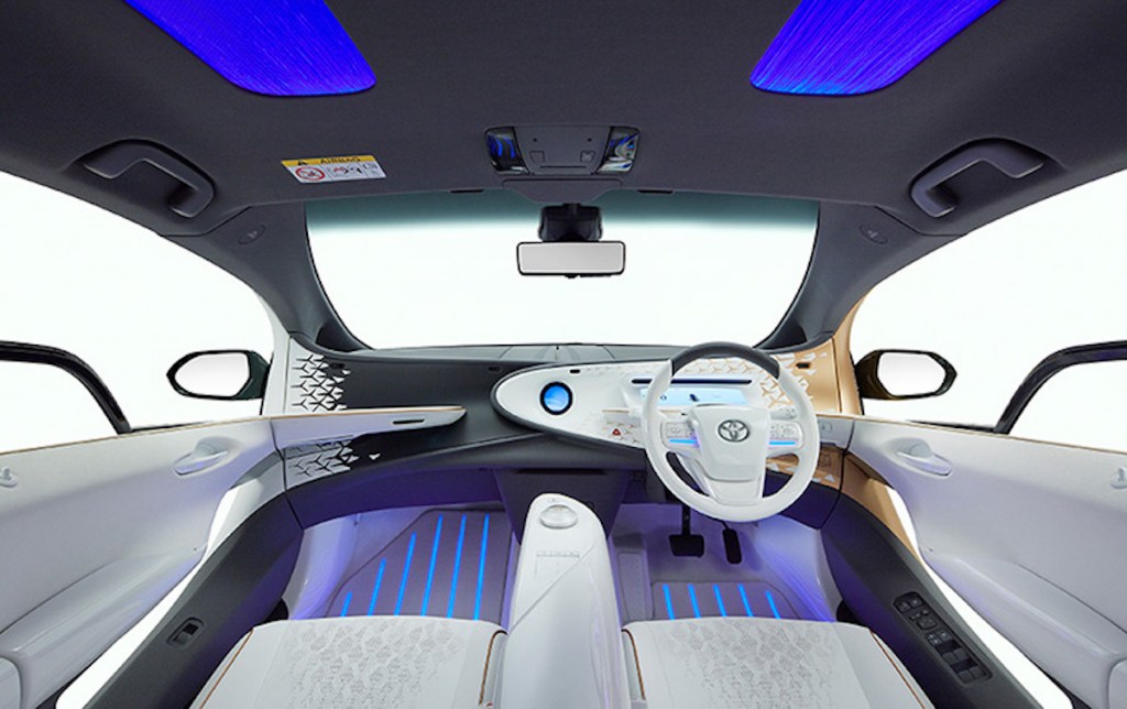 Interior of the Toyota LQ concept 