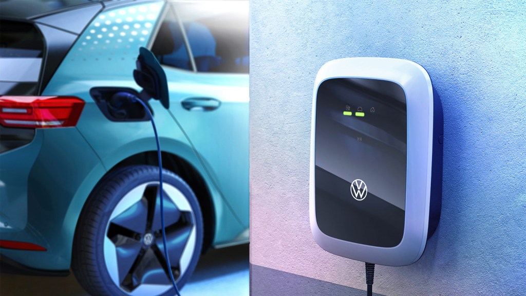A Volkswagen ID.Charger.