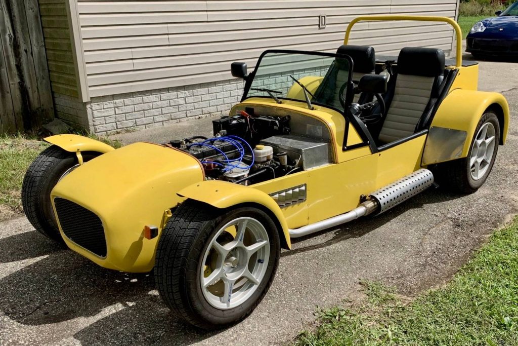 Yellow Locost Seven Kit Car