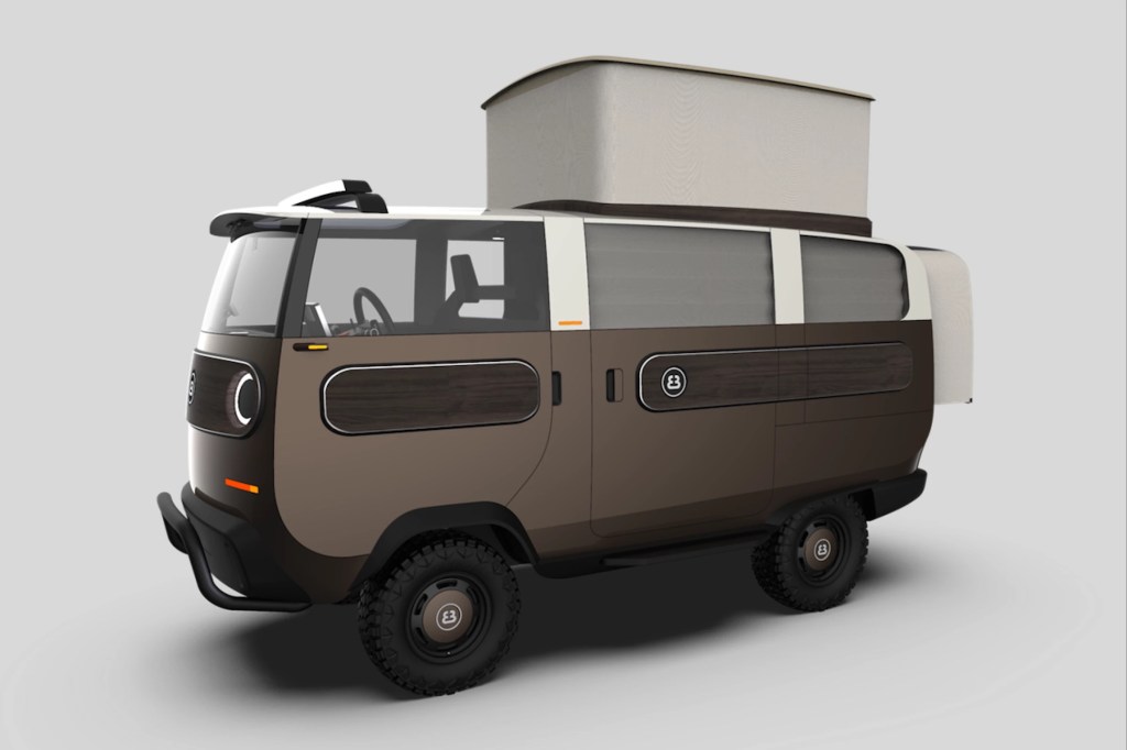 eBussy modular camper van rendering