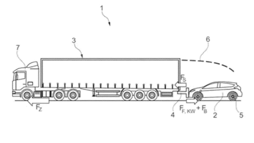 Ford patent for flat towing for a way to do EV charging