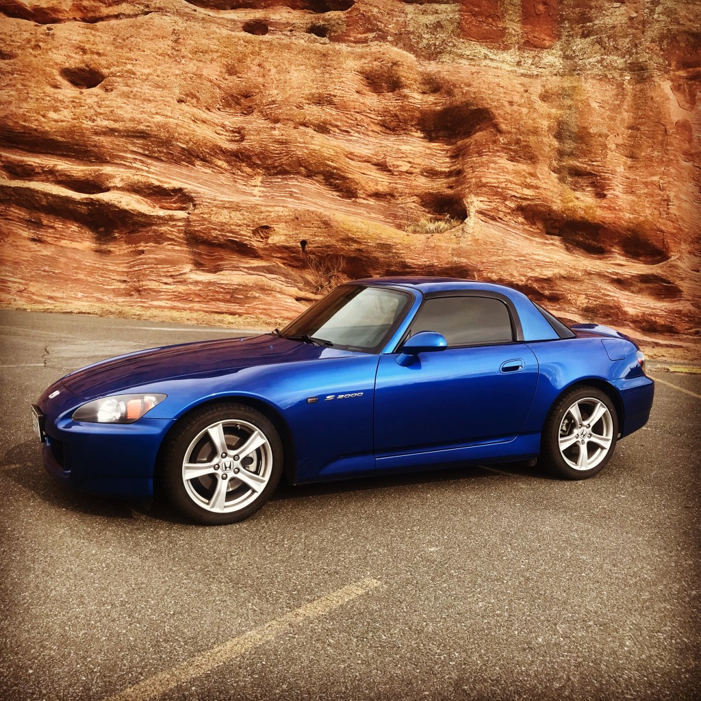 2008 Honda S2000 with the OEM hardtop