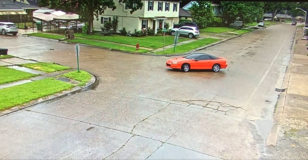 Louisiana teen doing donuts