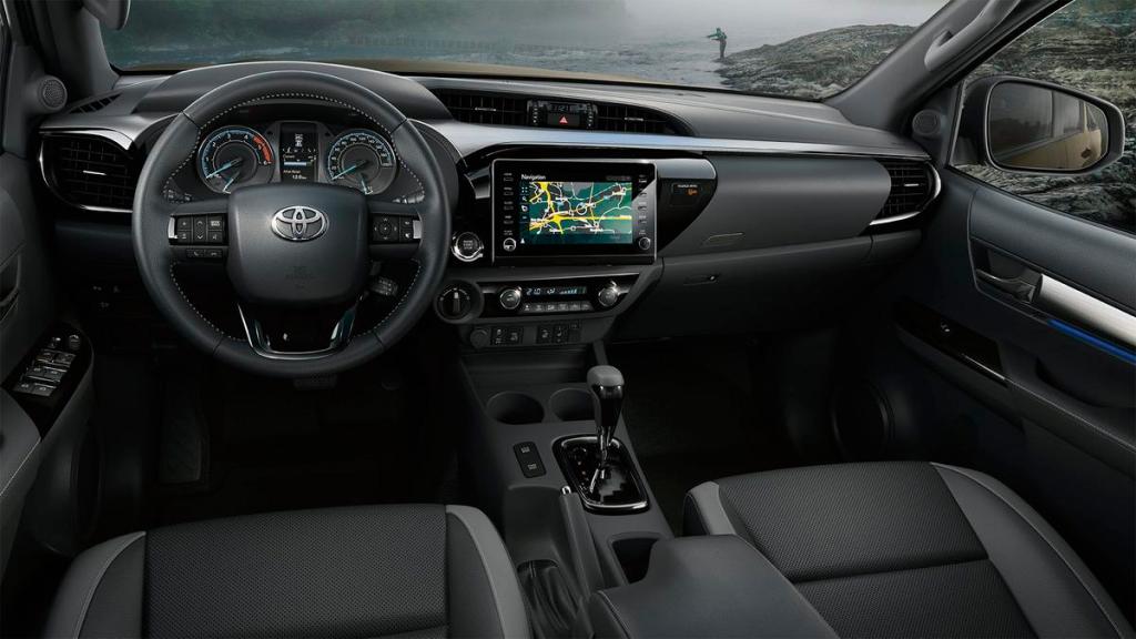 2020 Toyota Hilux interior 