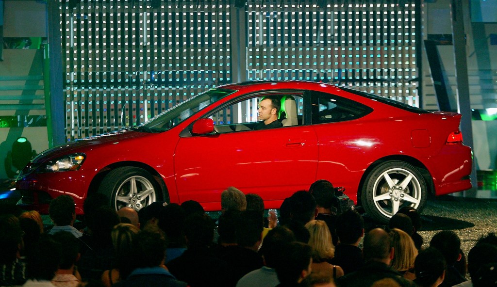 Winner of the Tastiest Tuner award the Acura RSX Type-S onstage during the Spike TV Presents Auto Rox.