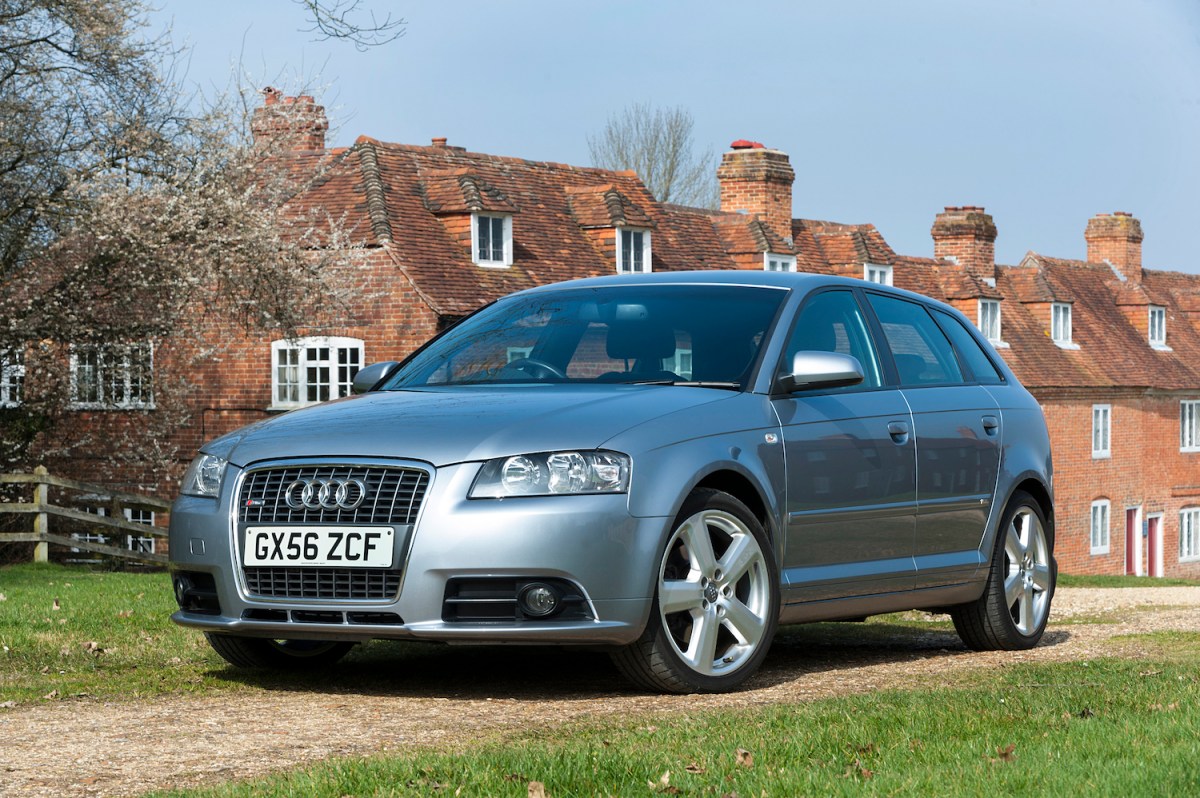 2006 audi a3 s line parked outside