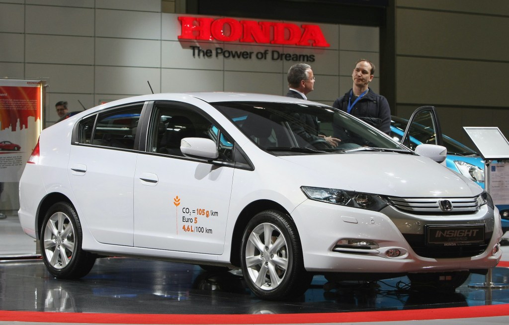 2010 Honda Insight on display