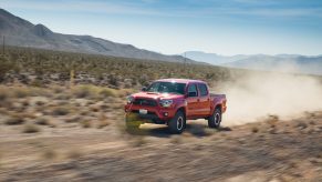 2015 Toyota Tacoma rips through the desert