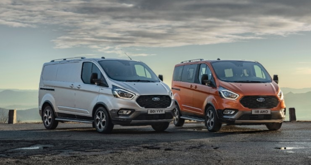 Your standard Ford Transit vans for the US
