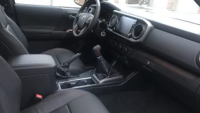 2021 Toyota Tacoma with a manual transmission