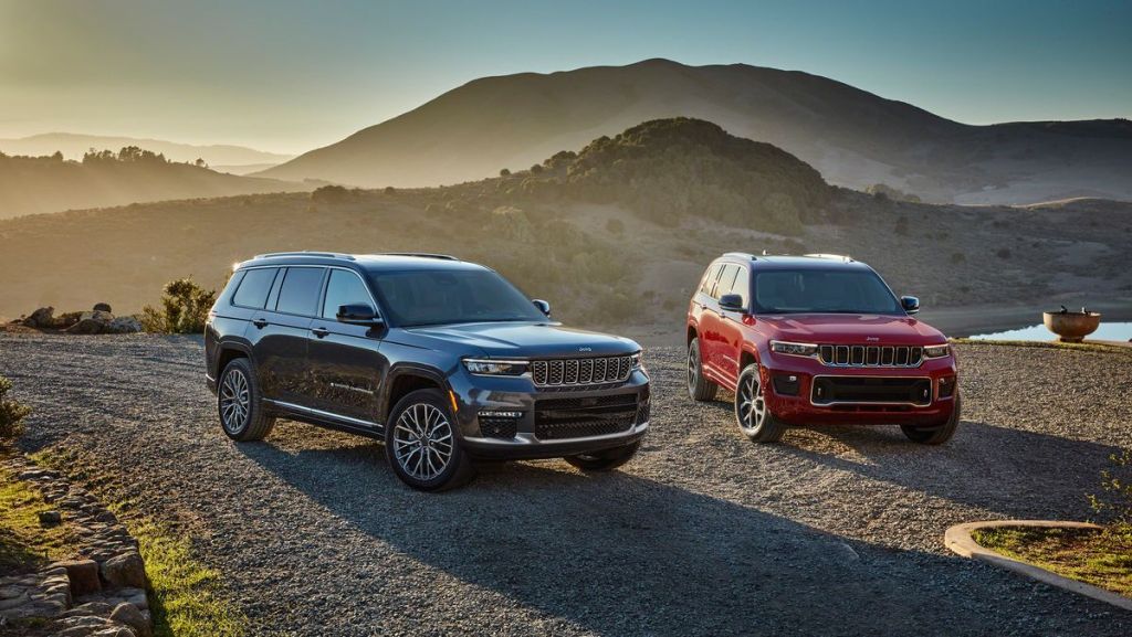 Two 2021 Jeep Grand Cherokee L models
