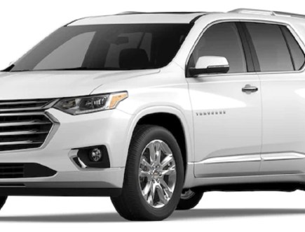 The 2021 Chevrolet Traverse Wins Safety Award