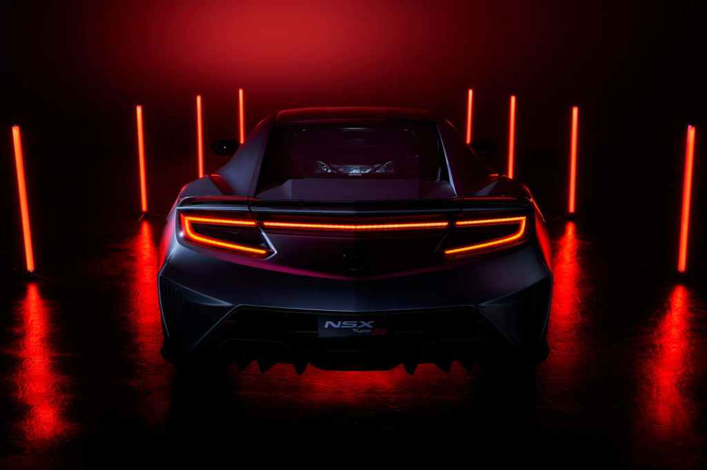 2022 Acura NSX Type-S rear shot