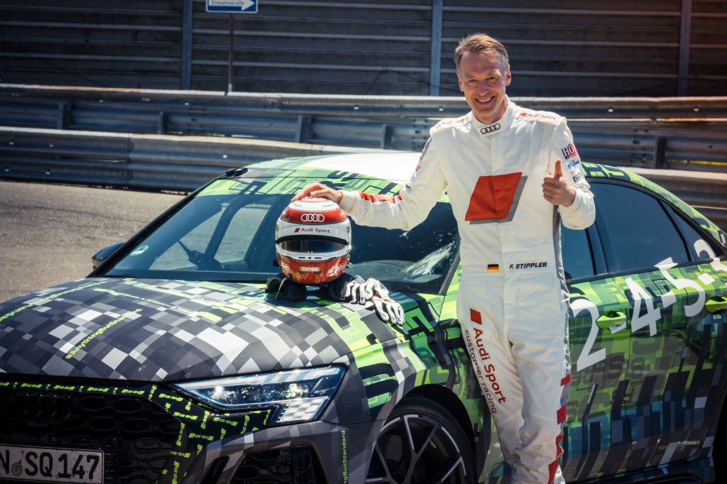 Audi Sport racing and development driver Frank Stippler