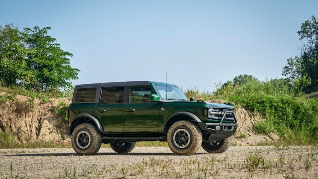 2022 Ford Bronco in new Eruption Green Metallic