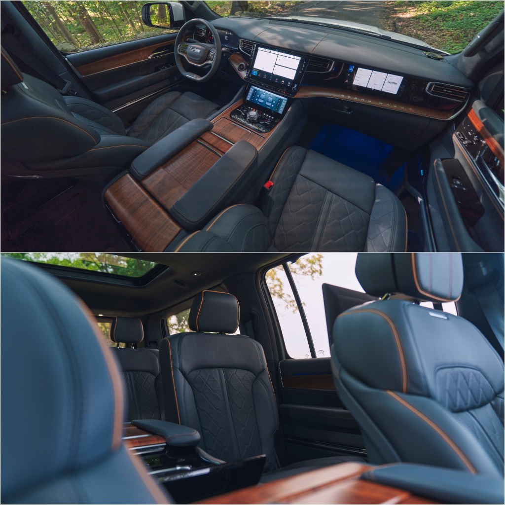 2022 Jeep Grand Wagoneer Interior Views