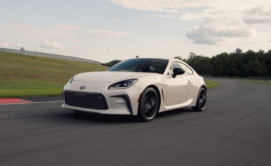 2022 Toyota 86 in white