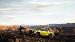 2022 Toyota Tacoma TRD Pro in Electric Lime