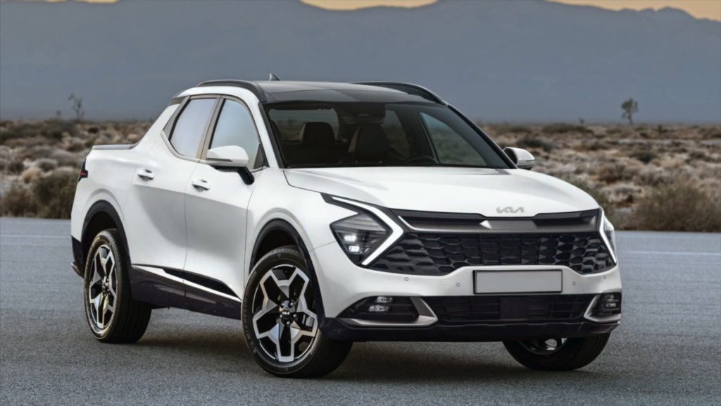 Kia Sportage truck rendering