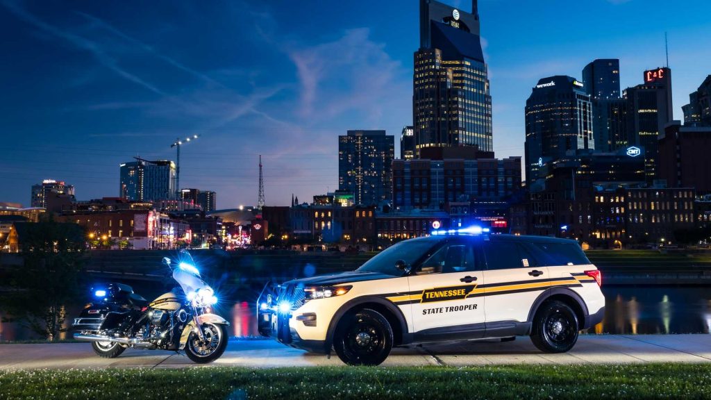 State trooper cop cars Ford Explorer
