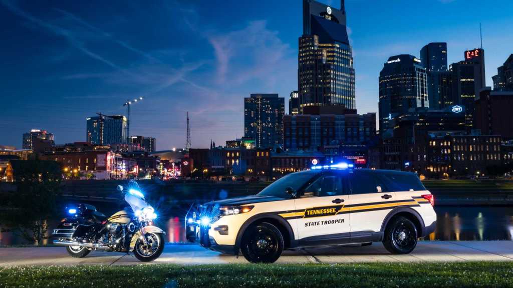State trooper cop cars Ford Explorer