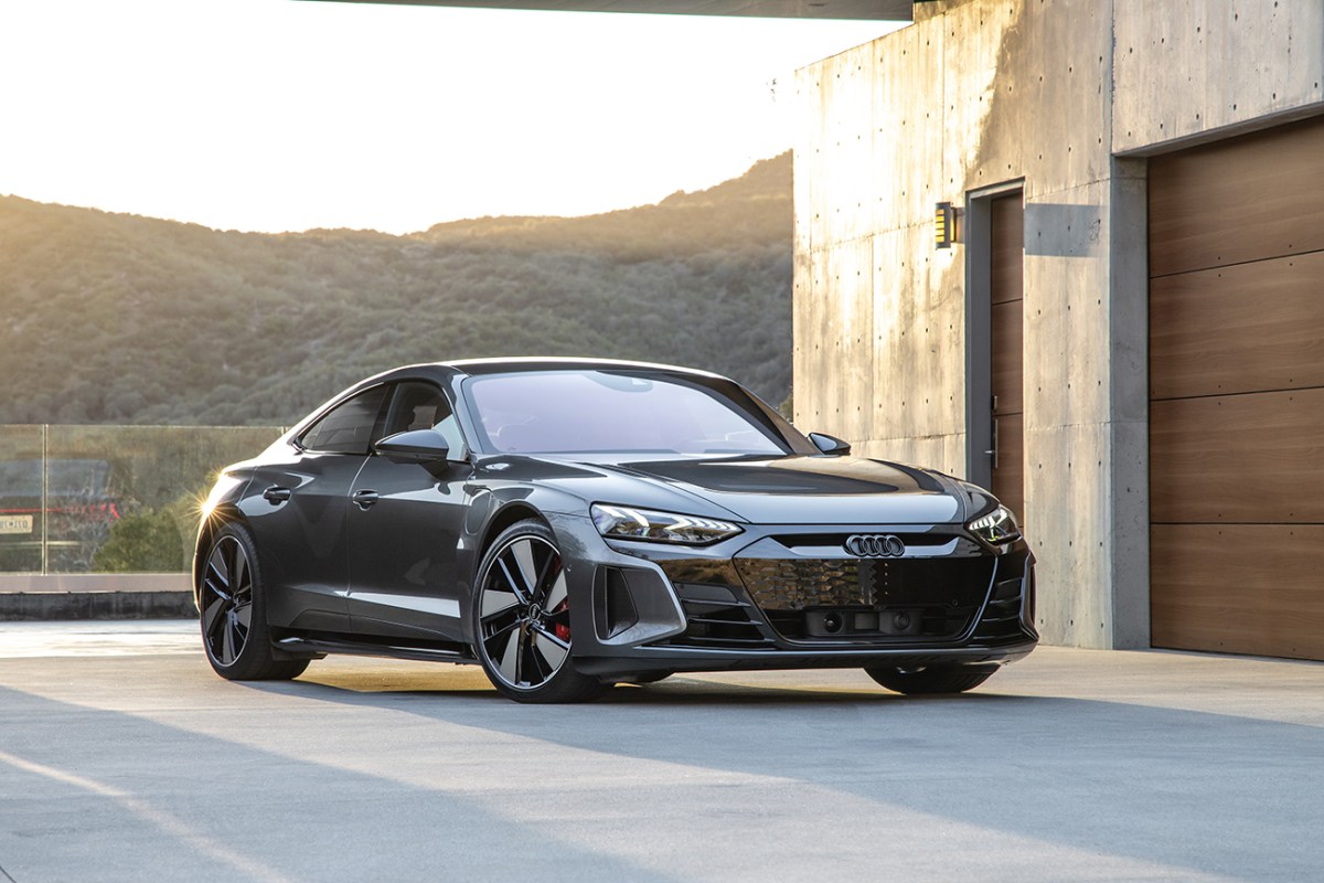 2022 Audi RS e-tron GT electric vehicle.