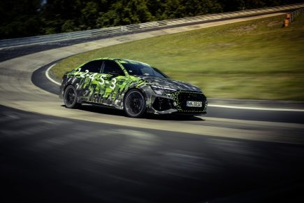 New Audi RS 3 Sets Nürburgring Lap Record in Compact Class