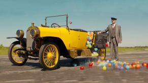 Audi water balloon promo
