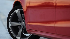 Audi's 19-inch "Rotor" wheels are a nice upgrade for the B9 A4