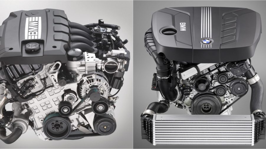 Four Cylinder BMW Gasoline Engine And Diesel Engine