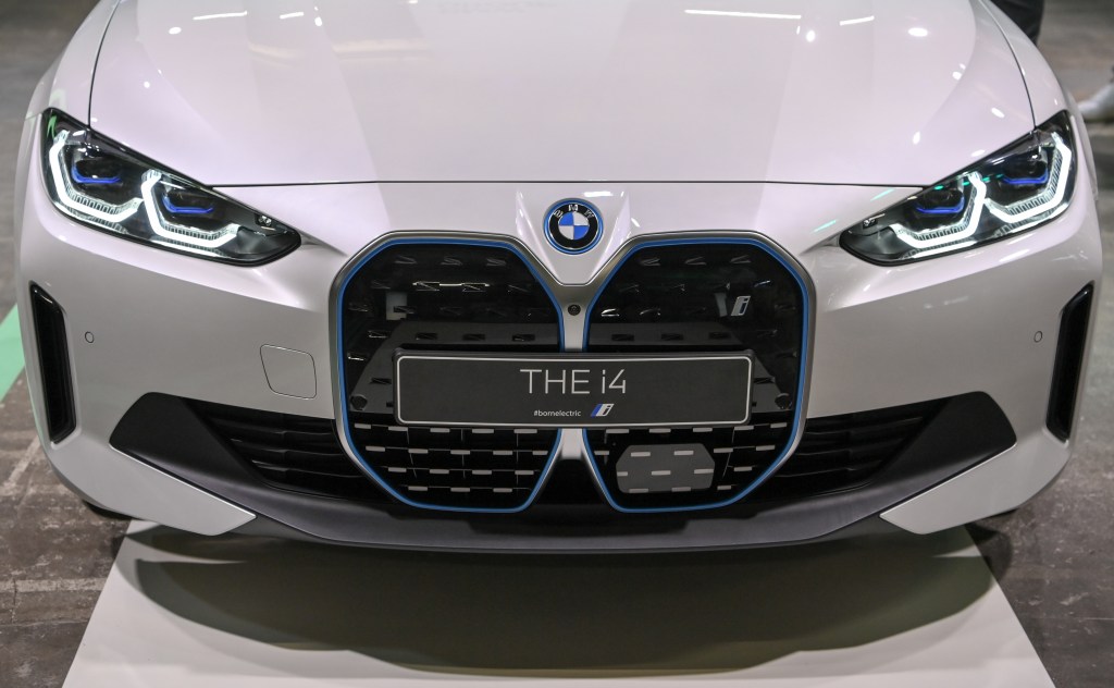 BMW's electric i4 sedan