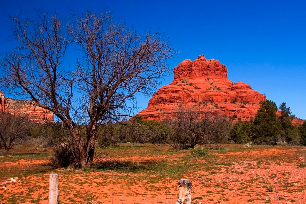 Pictured here is Bell Rock in Sedona, Arizona, inside the Mogollon Rim, perfect for boondocking