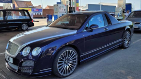 Bentley Flying Spur pickup finished