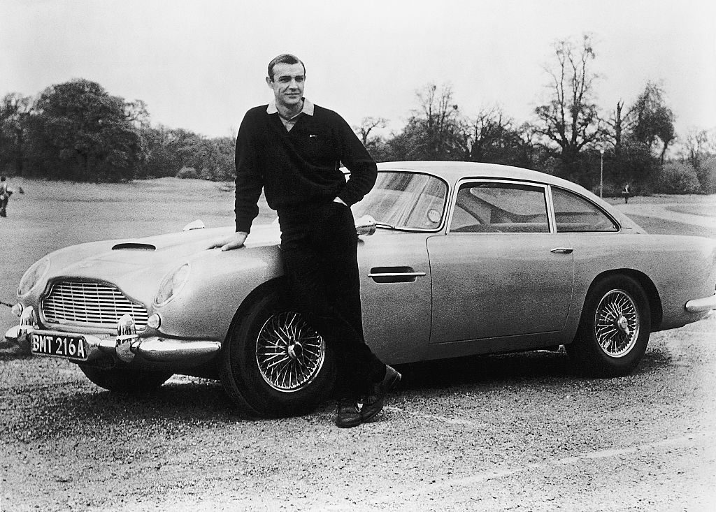 James Bond Aston Martin from Goldfinger movie