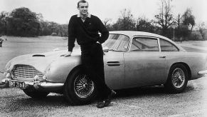 James Bond Aston Martin from Goldfinger movie