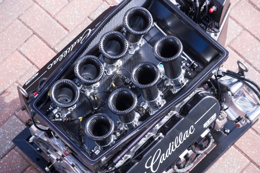 Cadillac's LeMans prototype V8 engine from 2017