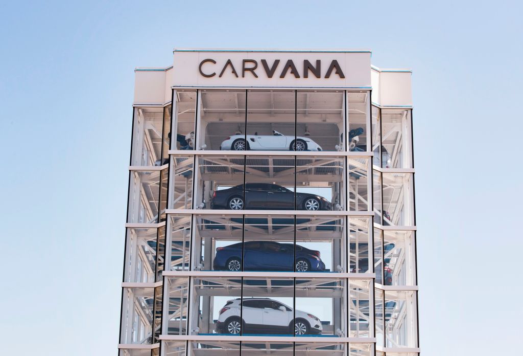 Carvana's vending machine offers a novel pick-up experience for cars purchased on their website