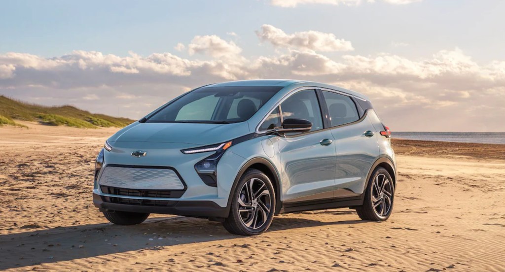 A 2022 Chevy Bolt.