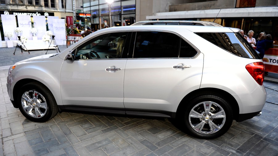 The teen driver crashed an Chevy Traverse similar to this 2011 model