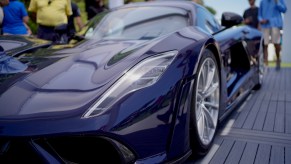 Hennessey Venom F5 on display at the 2021 Amelia Island Concour d'Elegance | Gabrielle R Schmauderer, MotorBiscuit