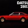 A 1981 Datsun 280ZX profile from a sales brochure