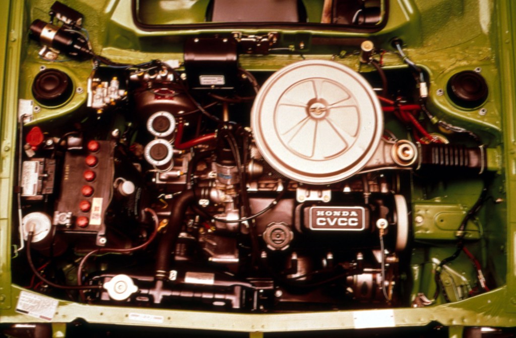 First Generation Honda Civic CVCC Engine
