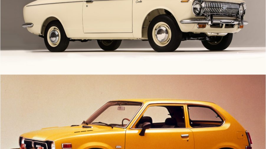 First Generation Toyota Corolla and Honda Civic
