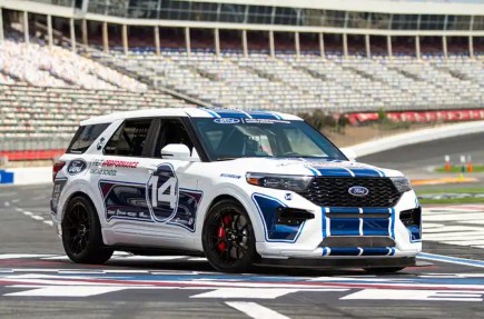 Ford Performance Takes a 2021 Explorer ST to Racing School