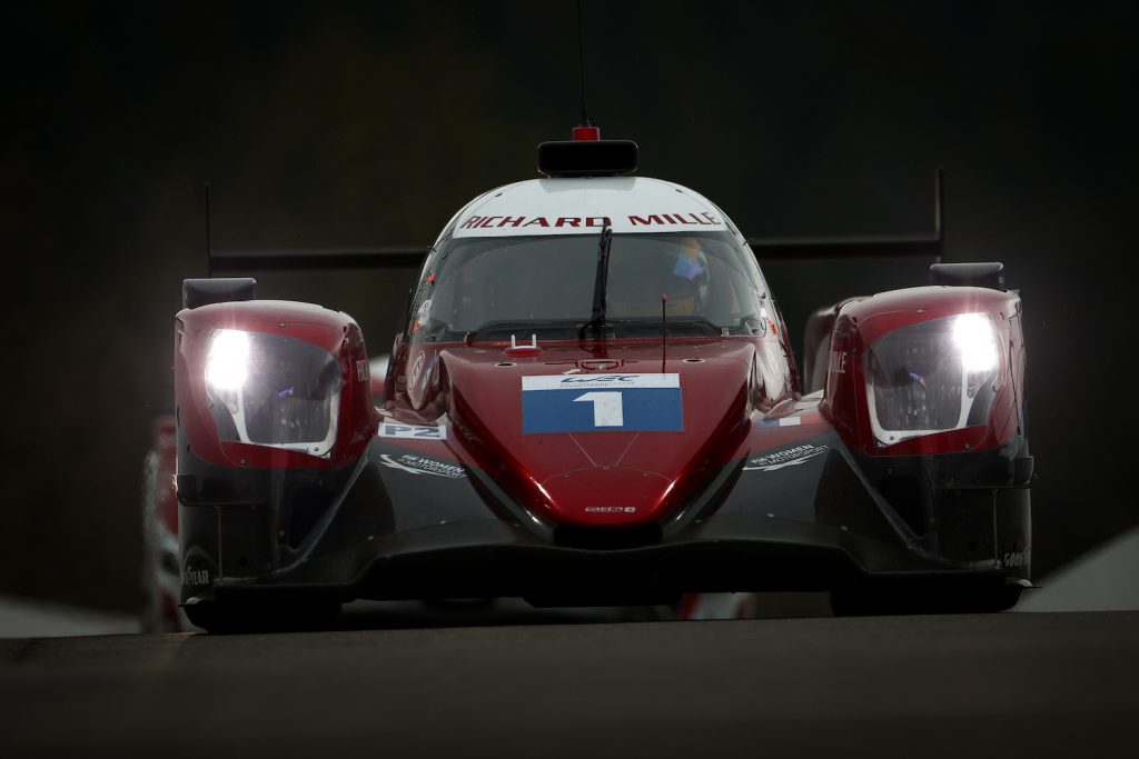 SPA, BELGIUM - 29 APRIL: The #01 Richard Mille Racing Team Oreca 07 - Gibson of Tatiana Calderon, Sophia Floersch, and Beitske Visser in action during practice for the opening round of the World Endurance Championship on April 29, 2021 at Spa-Francorchamps, Belgium. (Photo by James Moy Photography/Getty Images) Sophia Floersch crash at the 2021 24 hours of Le Mans
