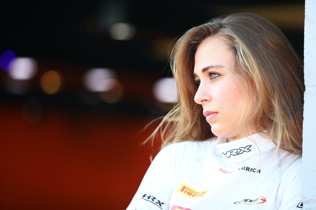 Who is Sophia Floersch? NORTHAMPTON, ENGLAND - JULY 31: Sophia Floersch of Germany and Campos Racing prepares for practice for the Formula 3 Championship at Silverstone on July 31, 2020 in Northampton, England. (Photo by Joe Portlock - Formula 1/Formula 1 via Getty Images)
