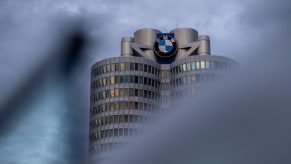 The BMW Corporate HQ in Munich, Germany