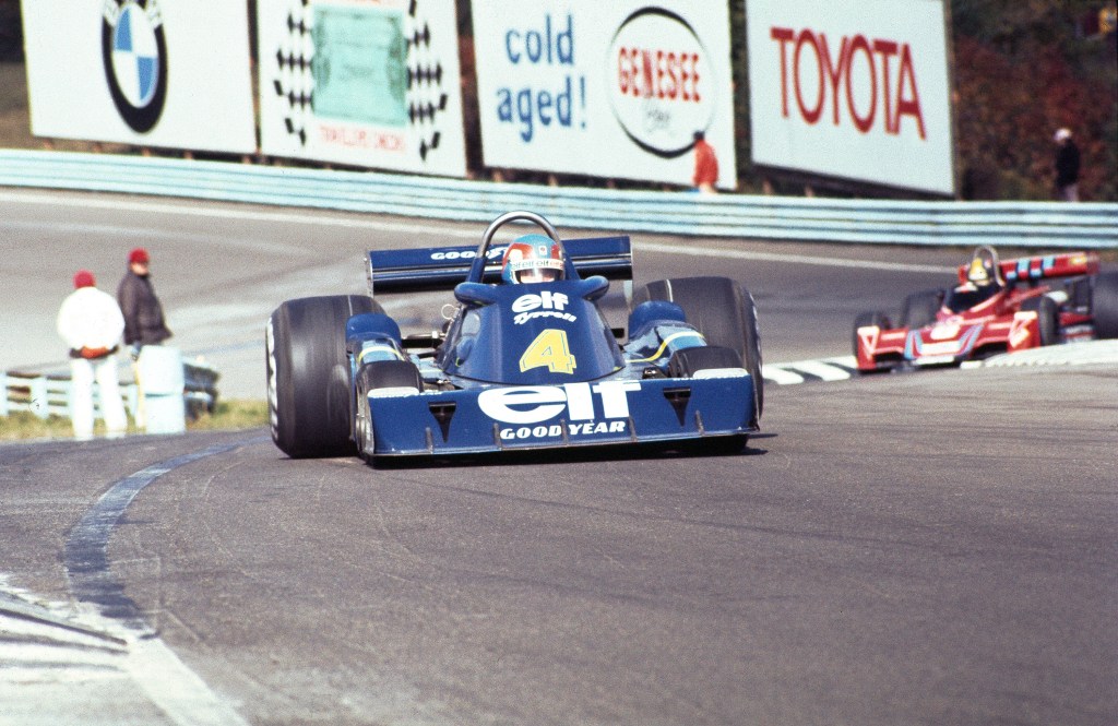 Tyrrell's six-wheel F1 car at Watkins Geln